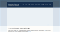 Desktop Screenshot of bluelaketownship.org